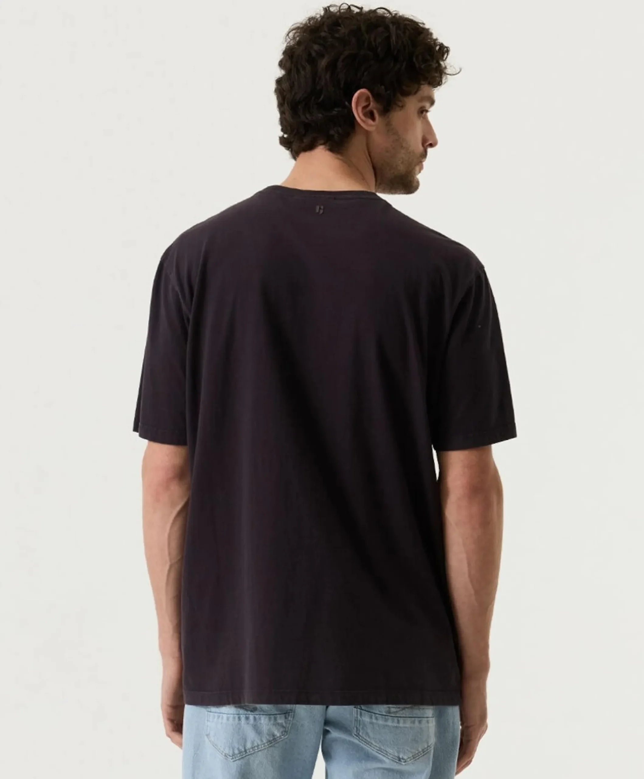 Heren T-shirt bruin