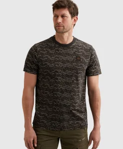 Heren T-shirt bruin