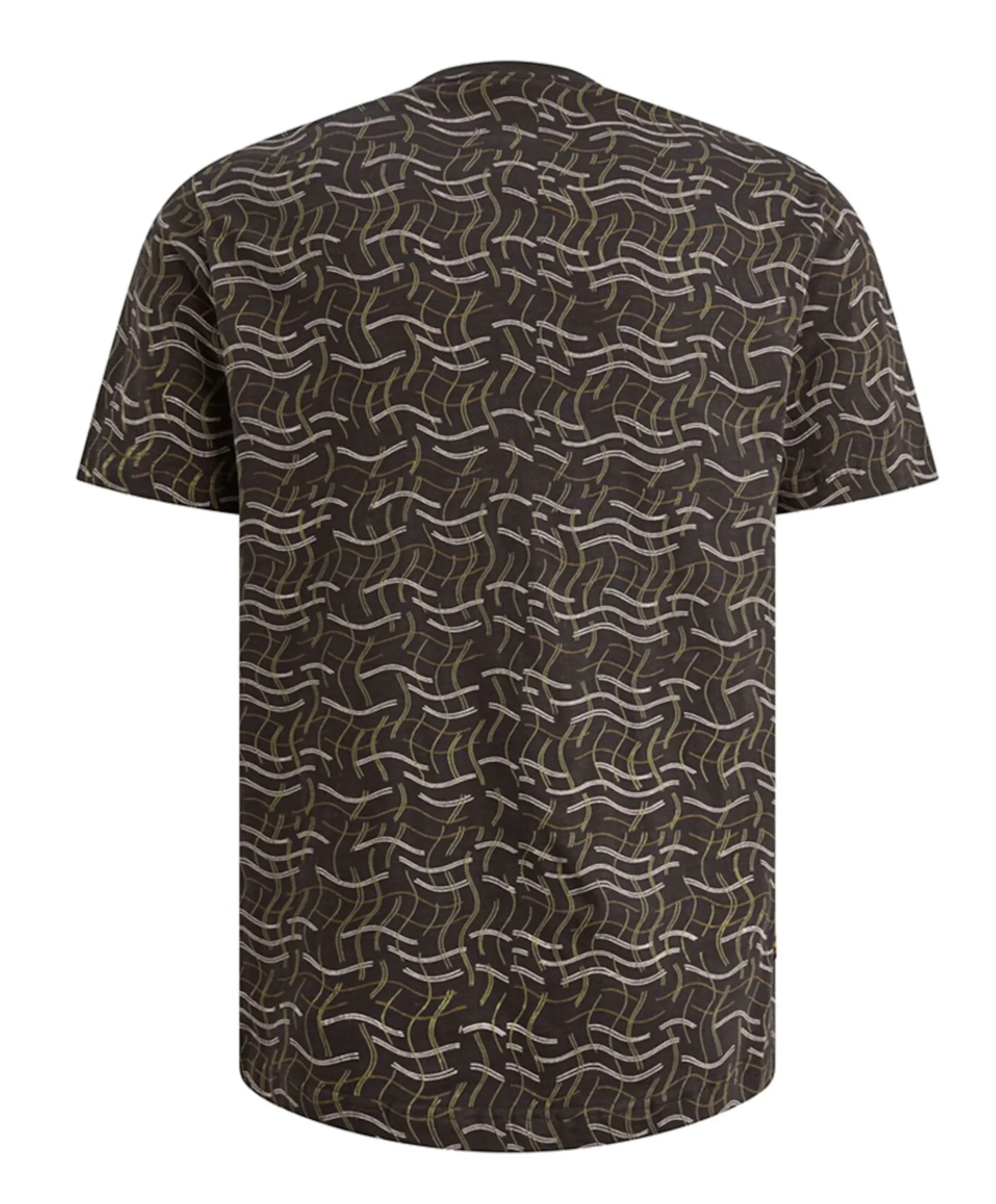 Heren T-shirt bruin