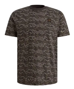 Heren T-shirt bruin