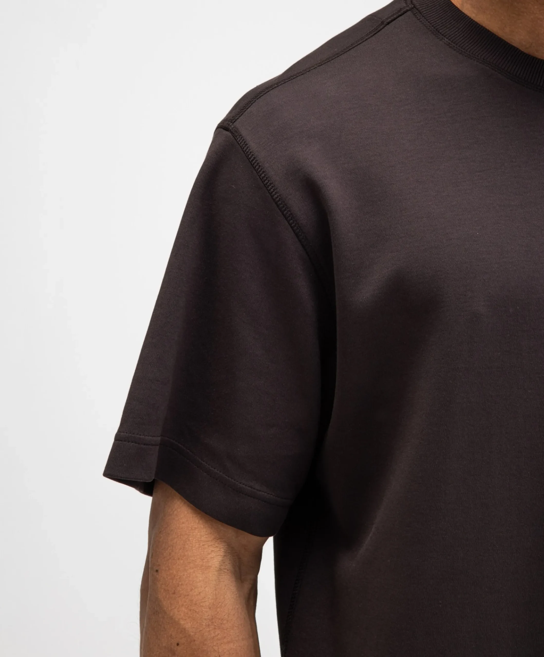 Heren T-shirt bruin