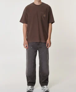 Heren T-shirt bruin