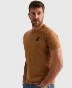 Heren T-shirt bruin