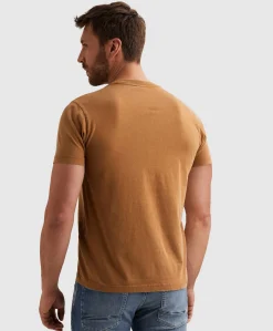 Heren T-shirt bruin