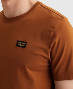 Heren T-shirt bruin