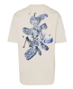 Heren T-shirt ecru