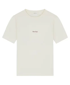 Heren T-shirt ecru