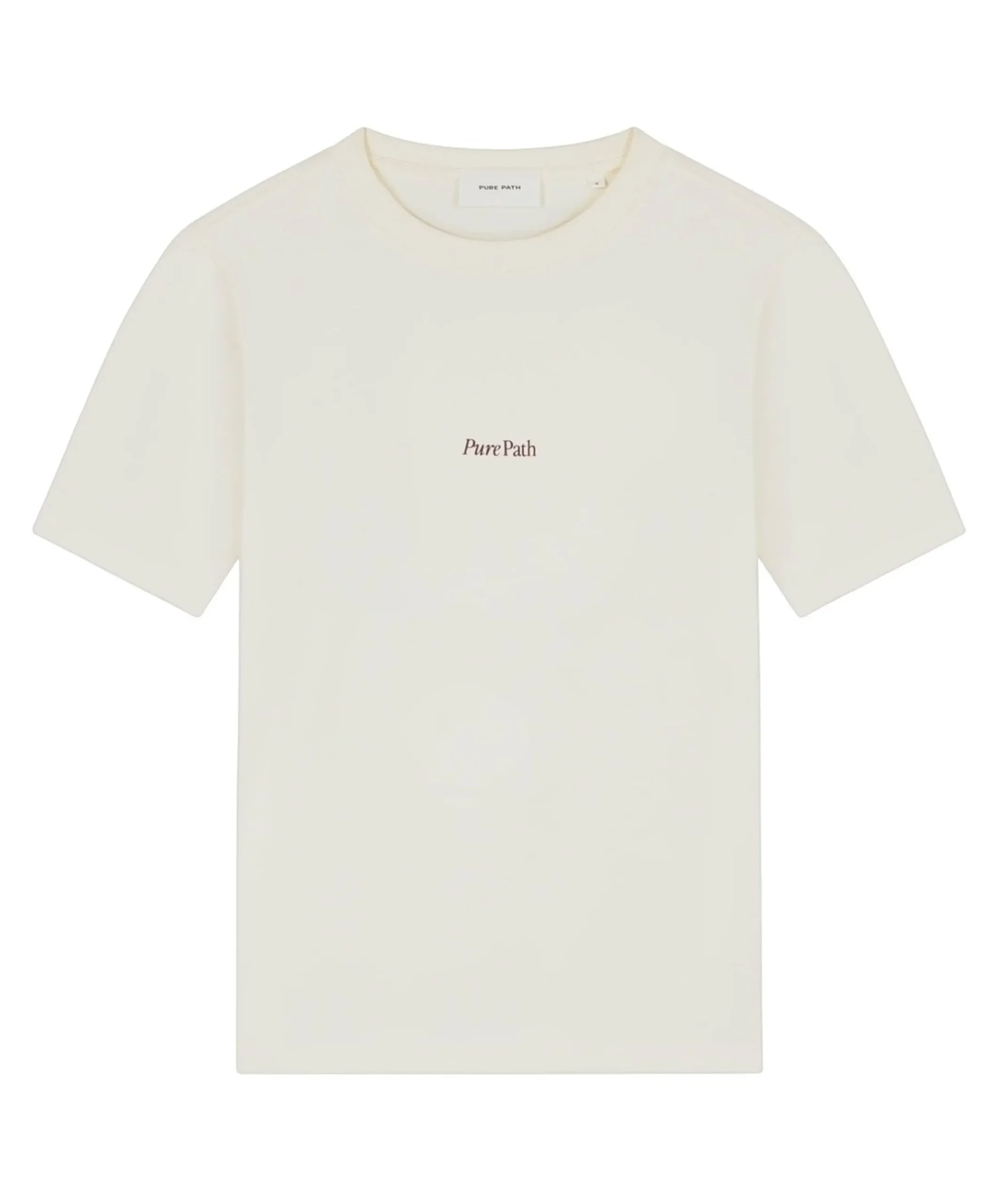 Heren T-shirt ecru