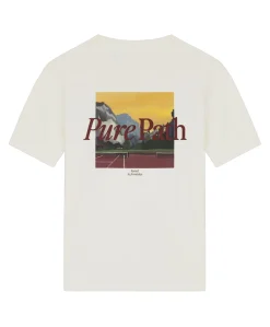 Heren T-shirt ecru