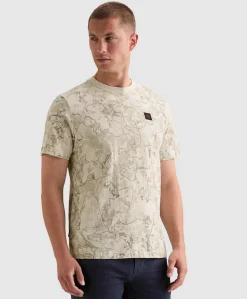 Heren T-shirt ecru