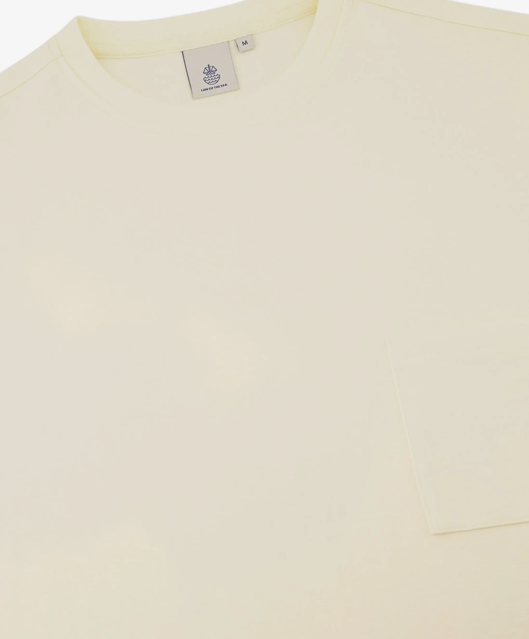 Heren T-shirt ecru