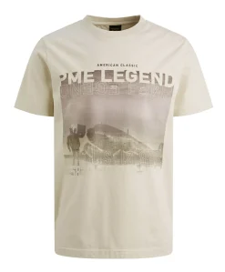 Heren T-shirt ecru