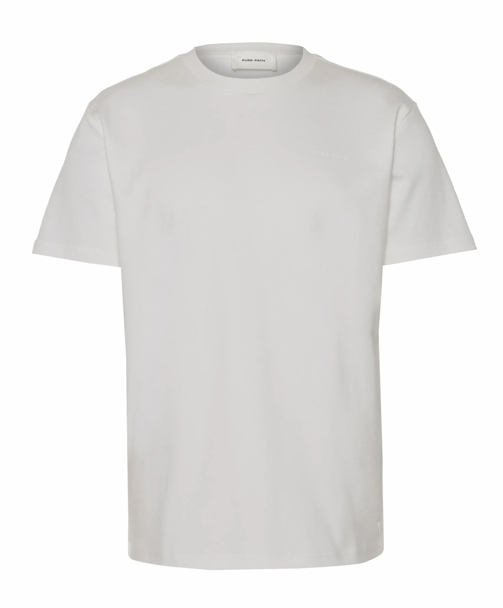 Heren T-shirt ecru