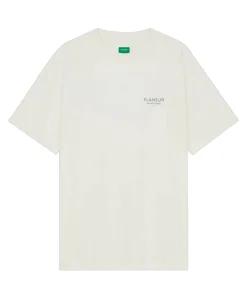 Heren T-shirt ecru