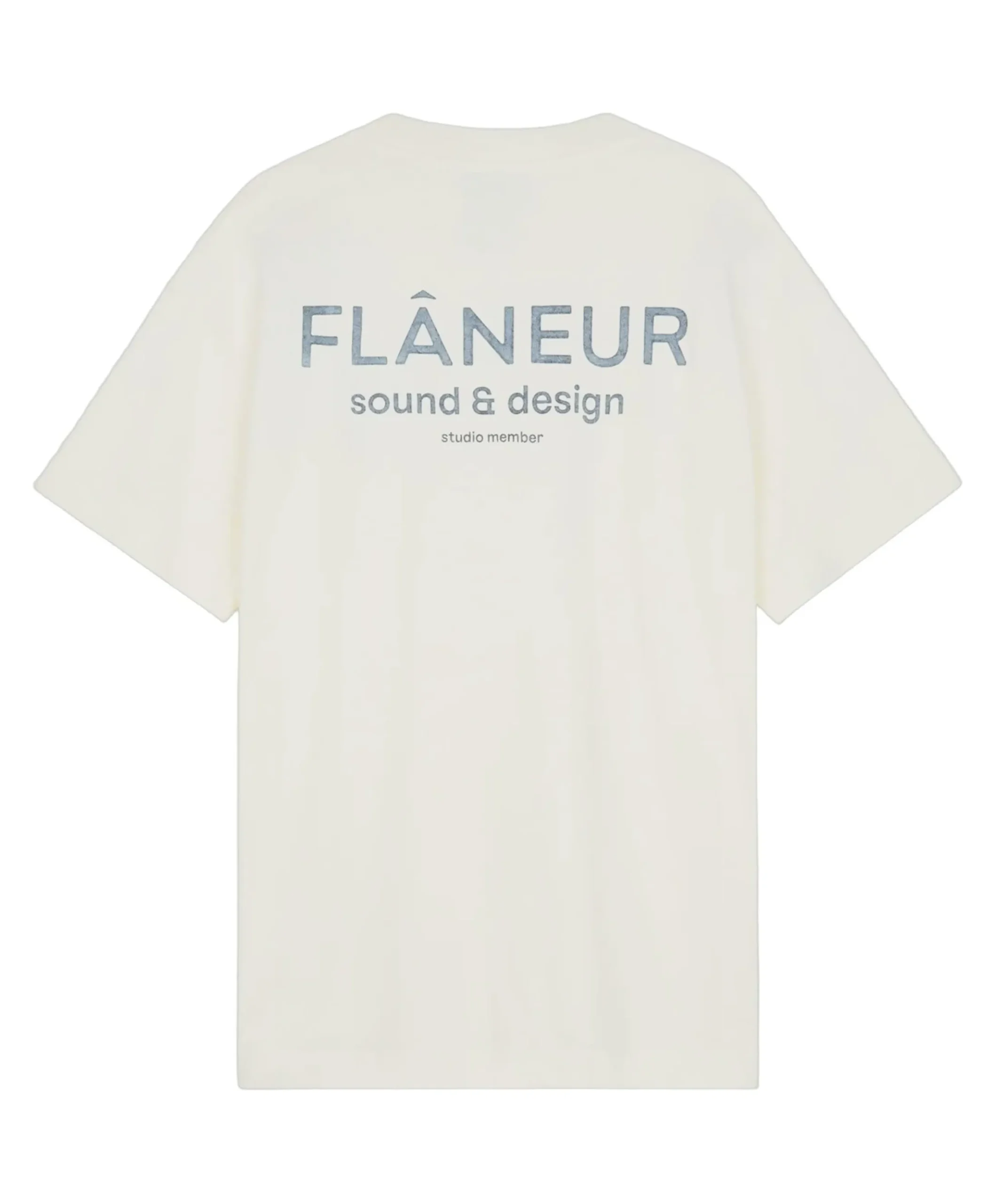 Heren T-shirt ecru