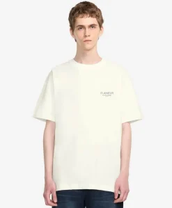 Heren T-shirt ecru