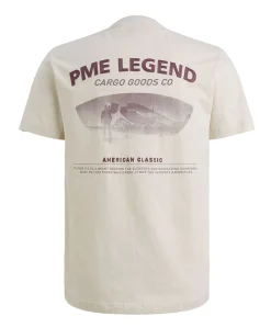 Heren T-shirt ecru