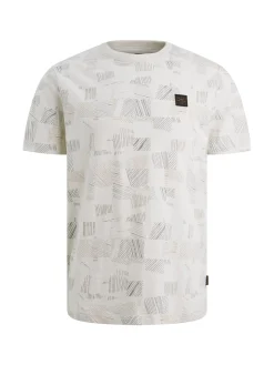 Heren T-shirt ecru