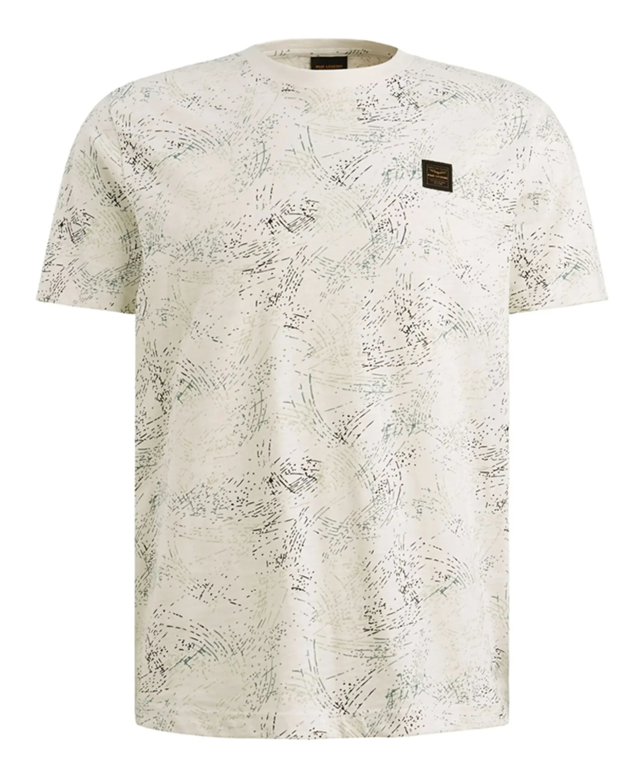 Heren T-shirt ecru