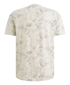 Heren T-shirt ecru