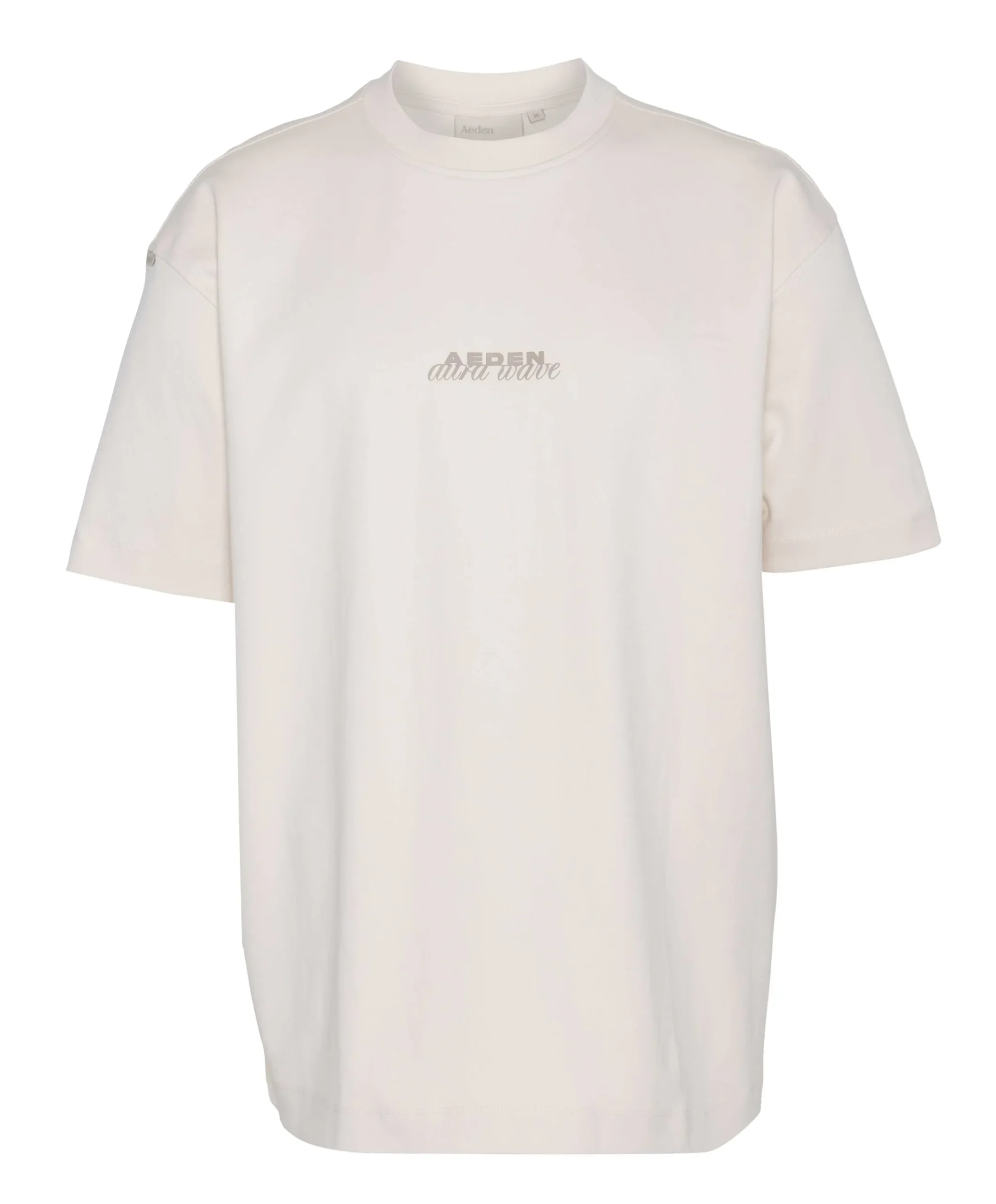 Heren T-shirt ecru
