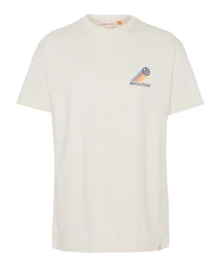 Heren T-shirt ecru