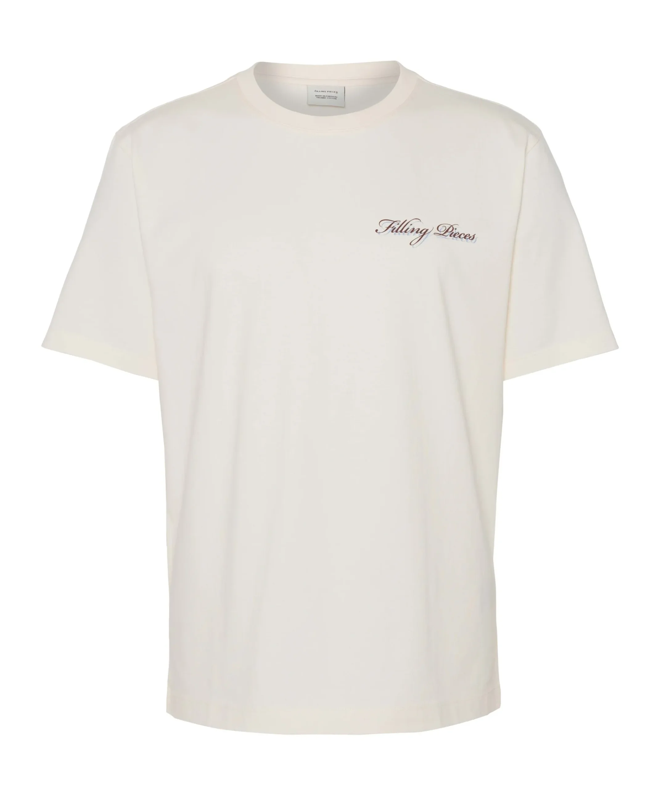 Heren T-shirt ecru