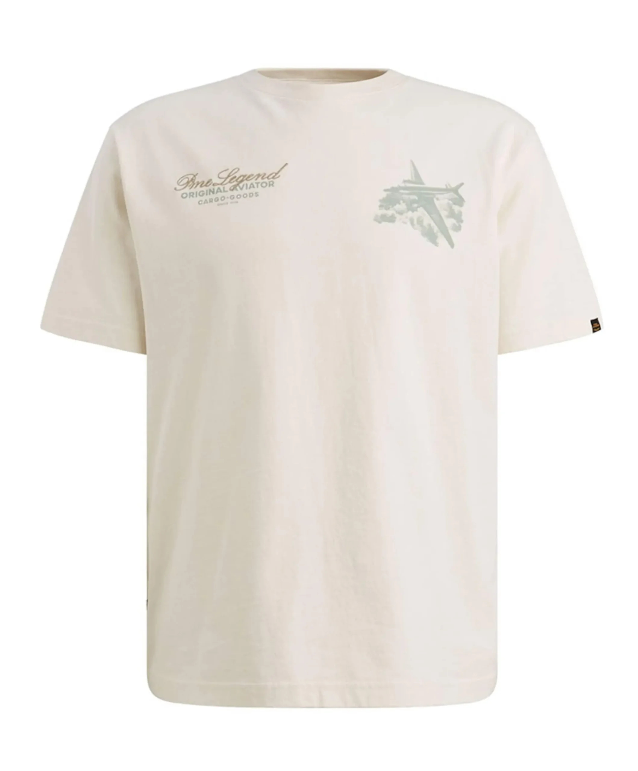 Heren T-shirt ecru