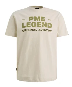 Heren T-shirt ecru