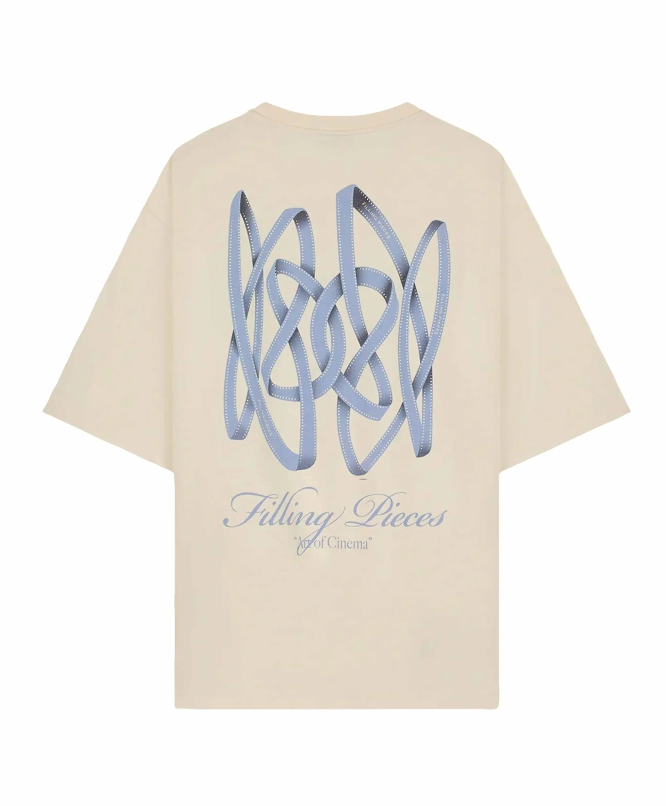 Heren T-shirt ecru