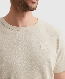 Heren T-shirt ecru
