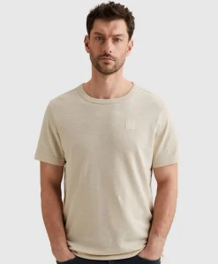 Heren T-shirt ecru