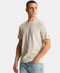Heren T-shirt ecru
