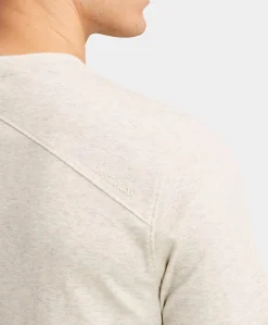 Heren T-shirt ecru