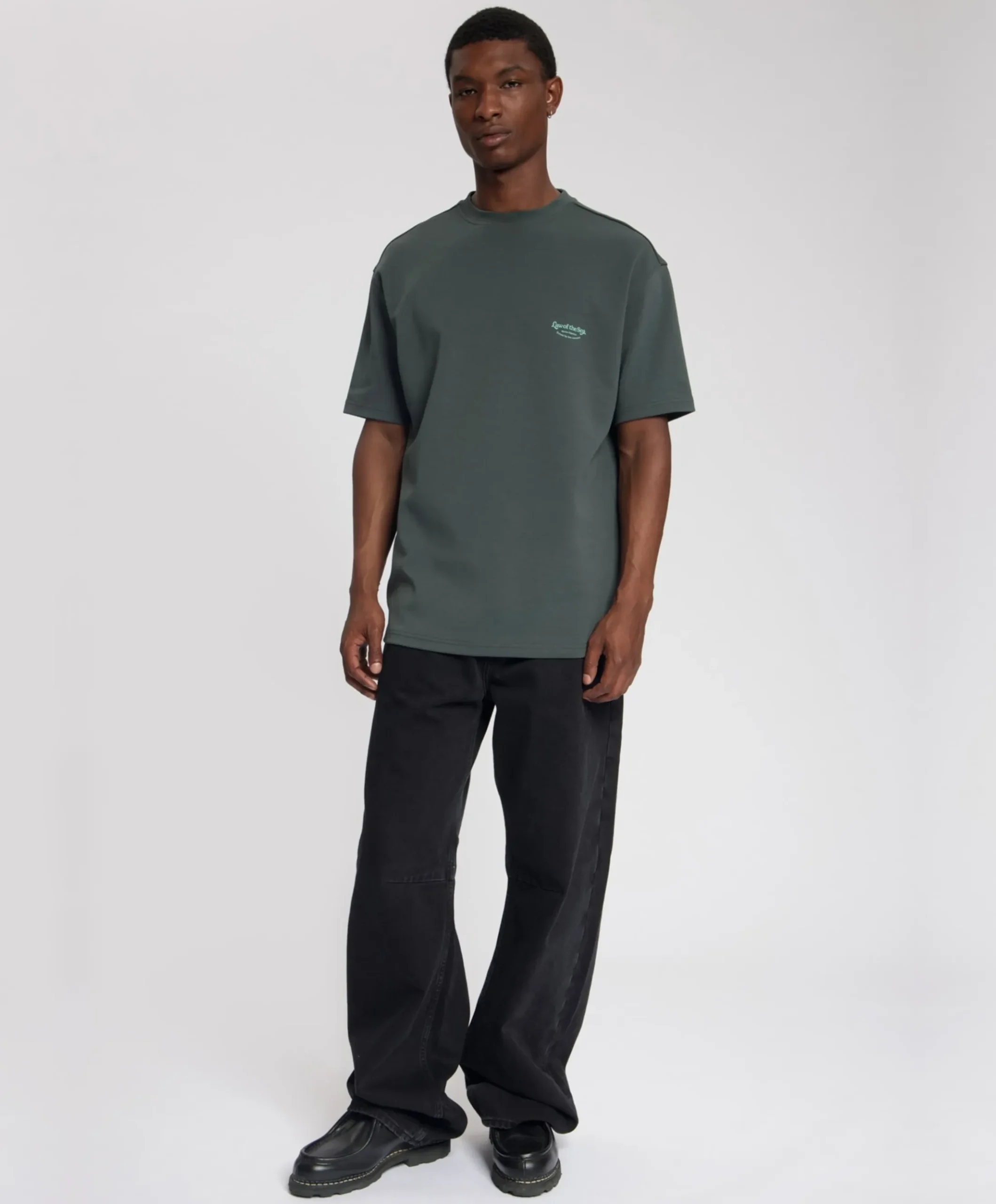 Heren T-shirt grijs