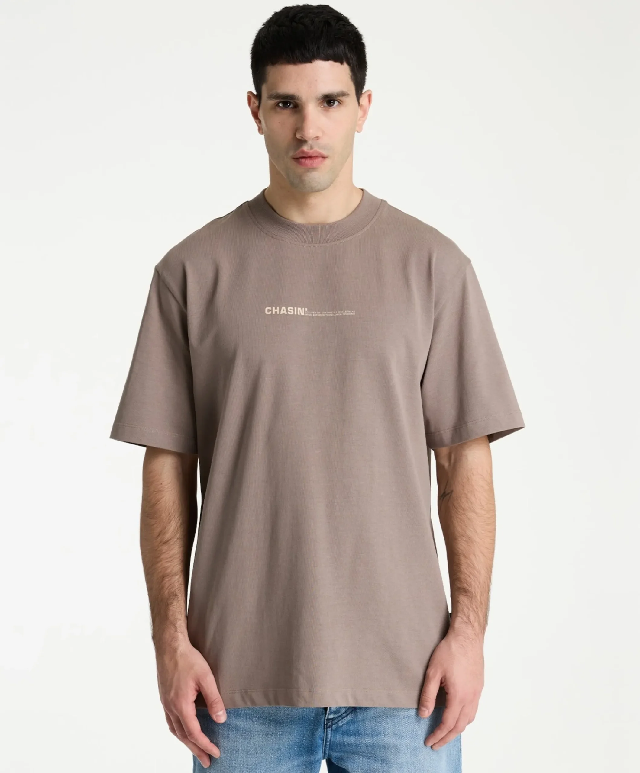 Heren T-shirt grijs