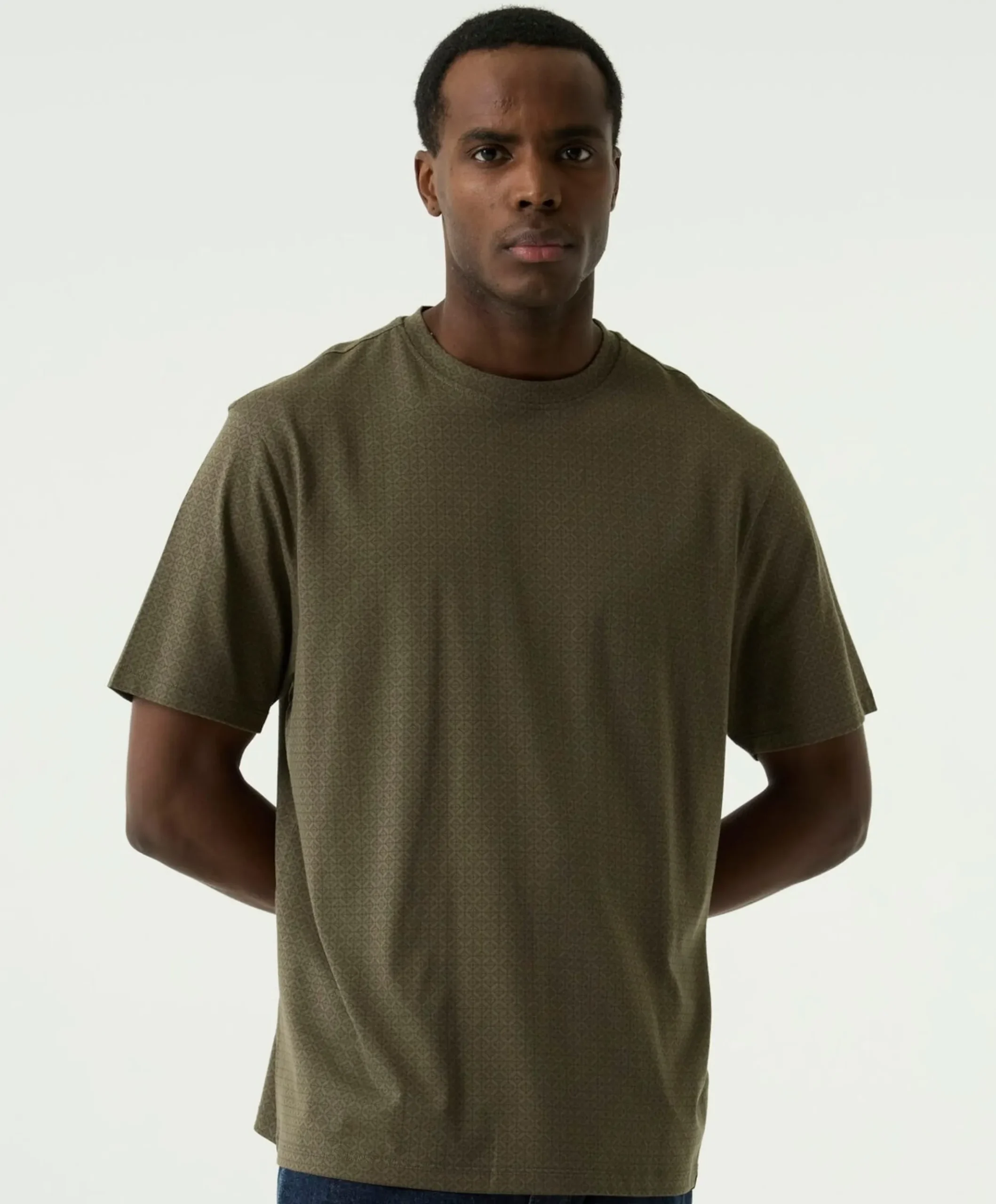 Heren T-shirt groen