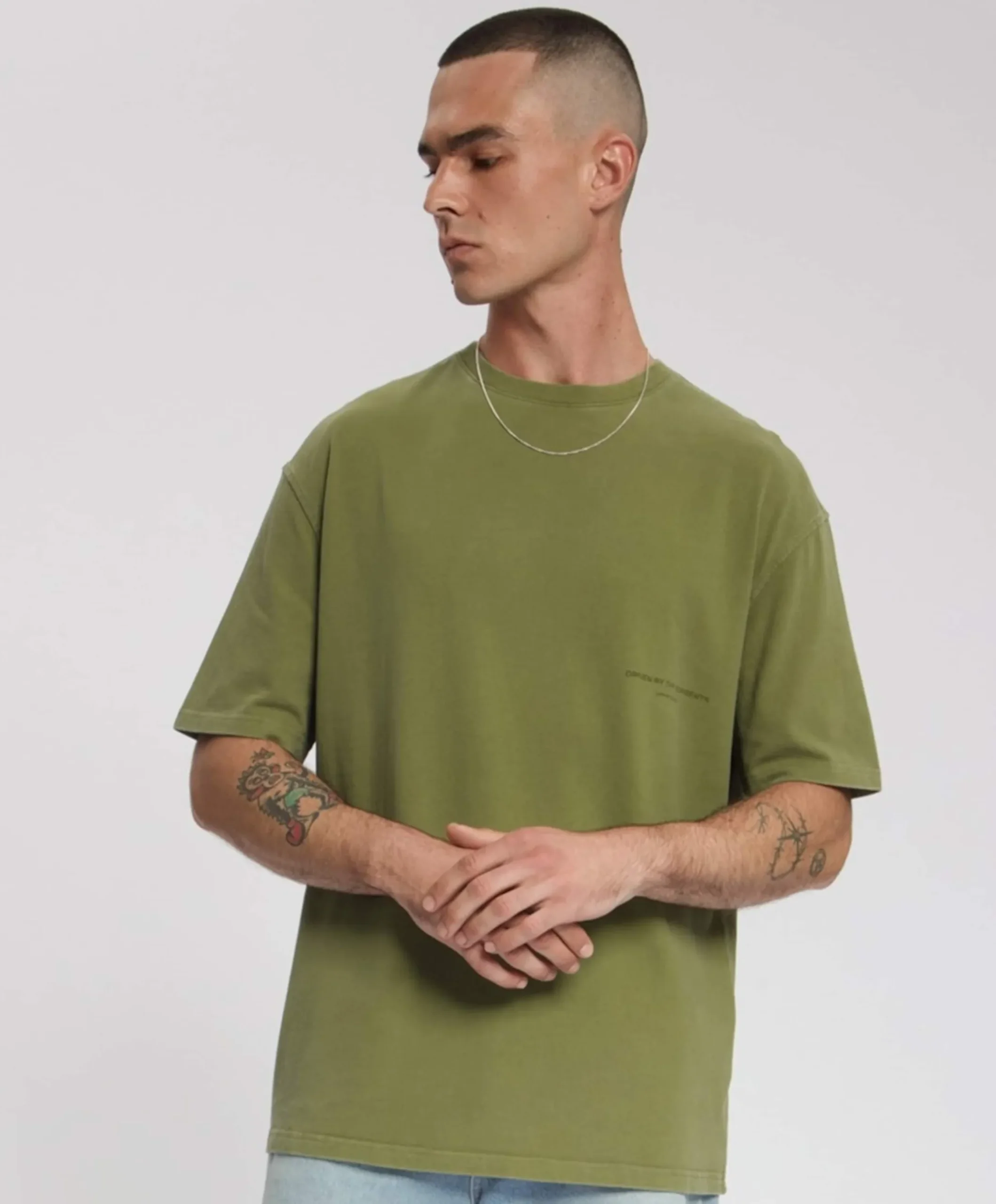 Heren T-shirt groen