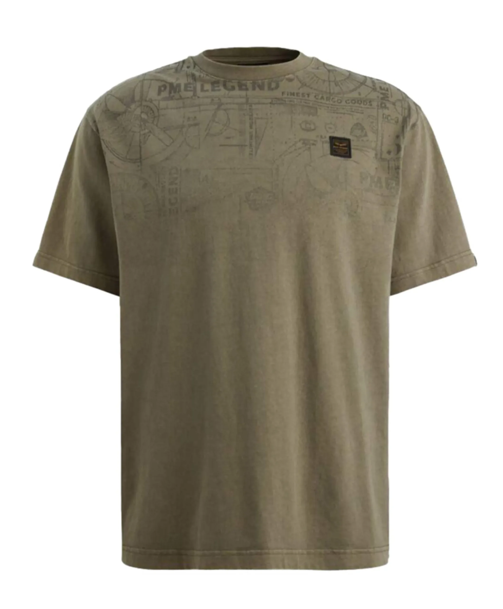 Heren T-shirt groen