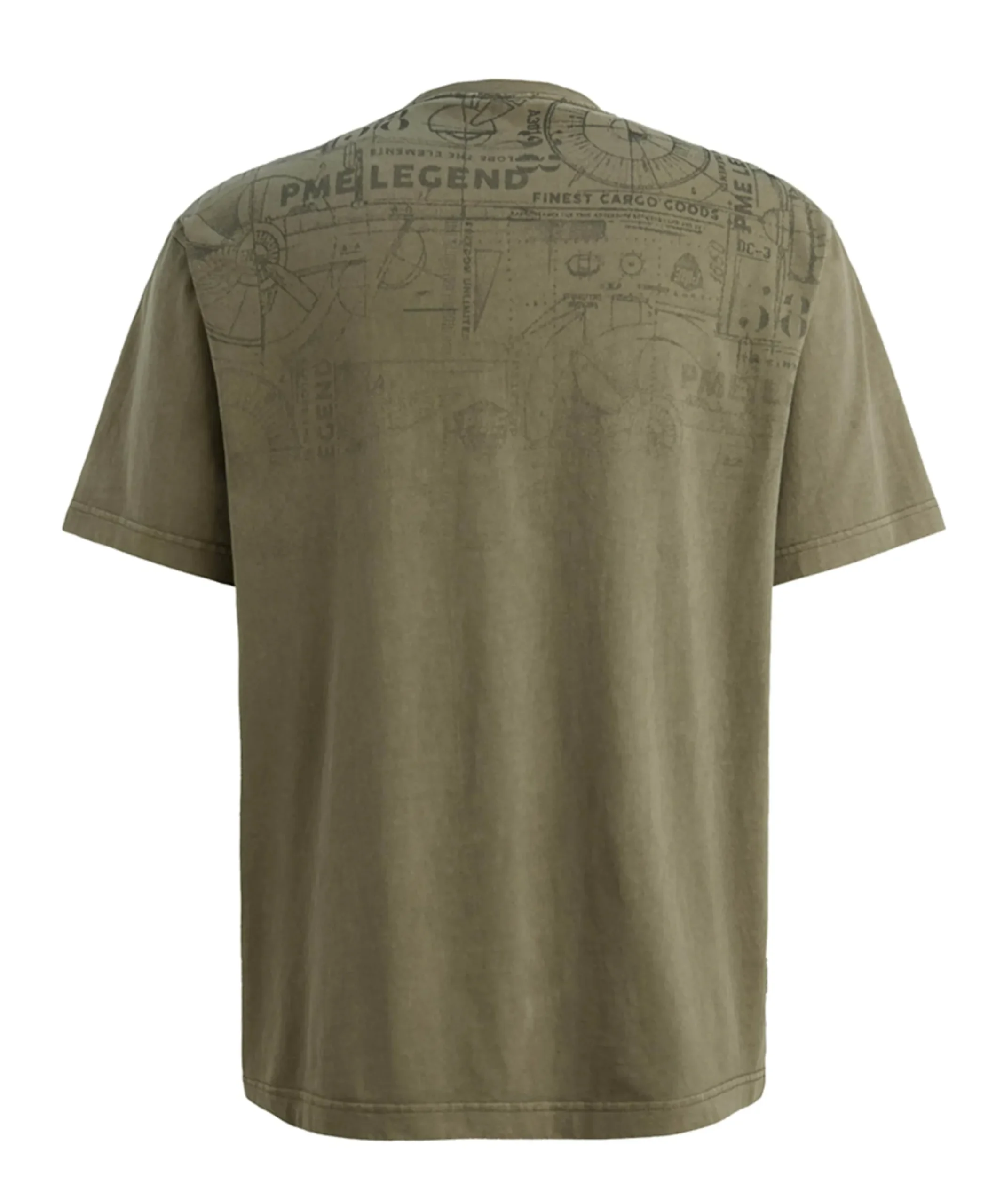 Heren T-shirt groen