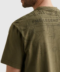 Heren T-shirt groen