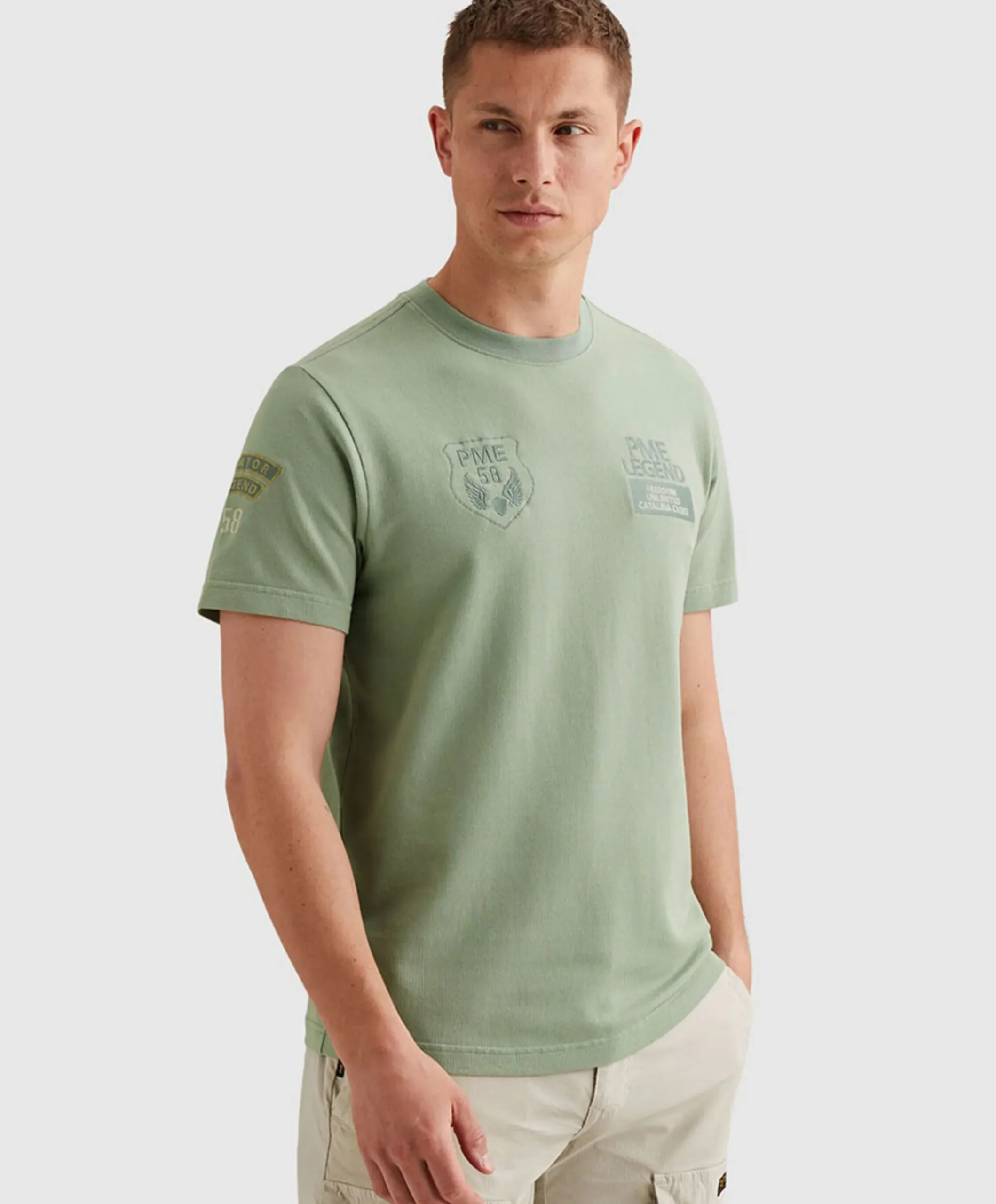 Heren T-shirt groen