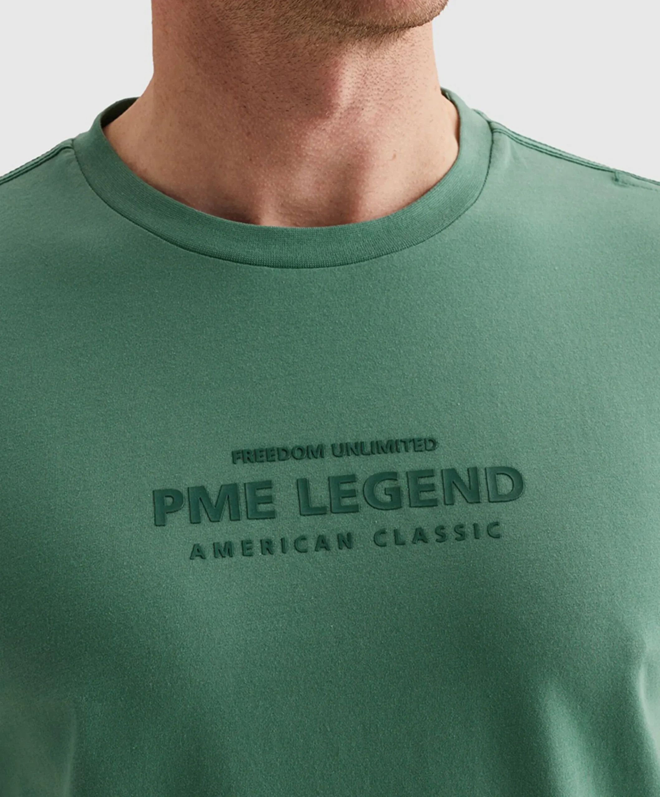 Heren T-shirt groen