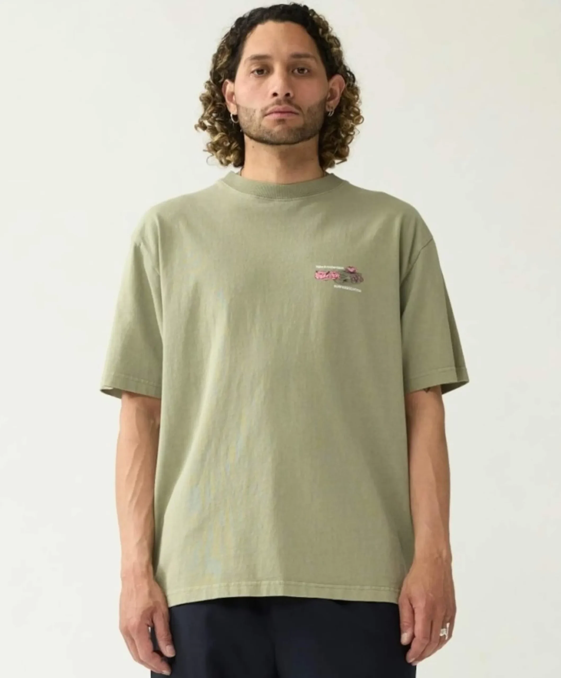 Heren T-shirt groen