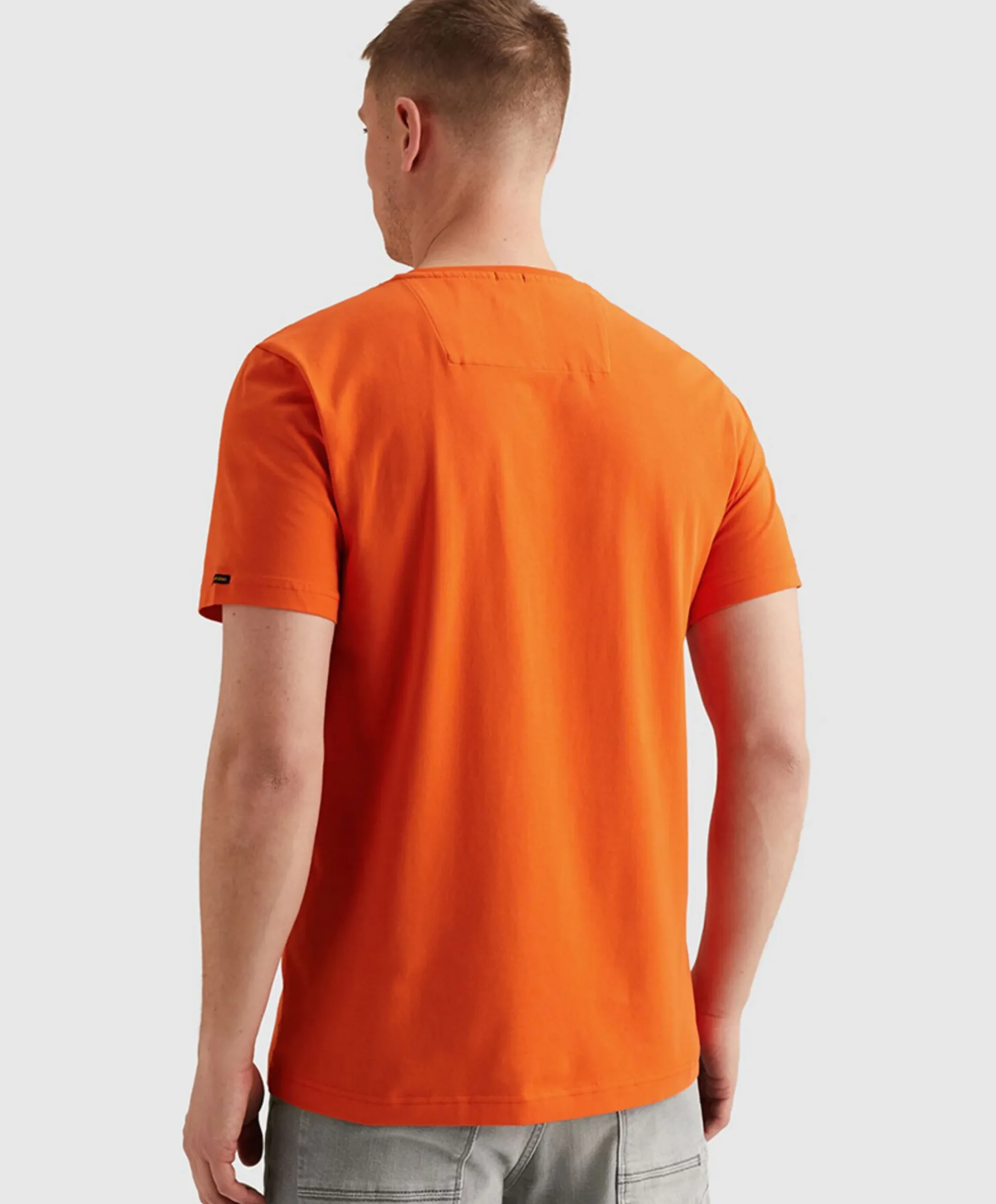 Heren T-shirt oranje