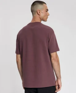 Heren T-shirt paars