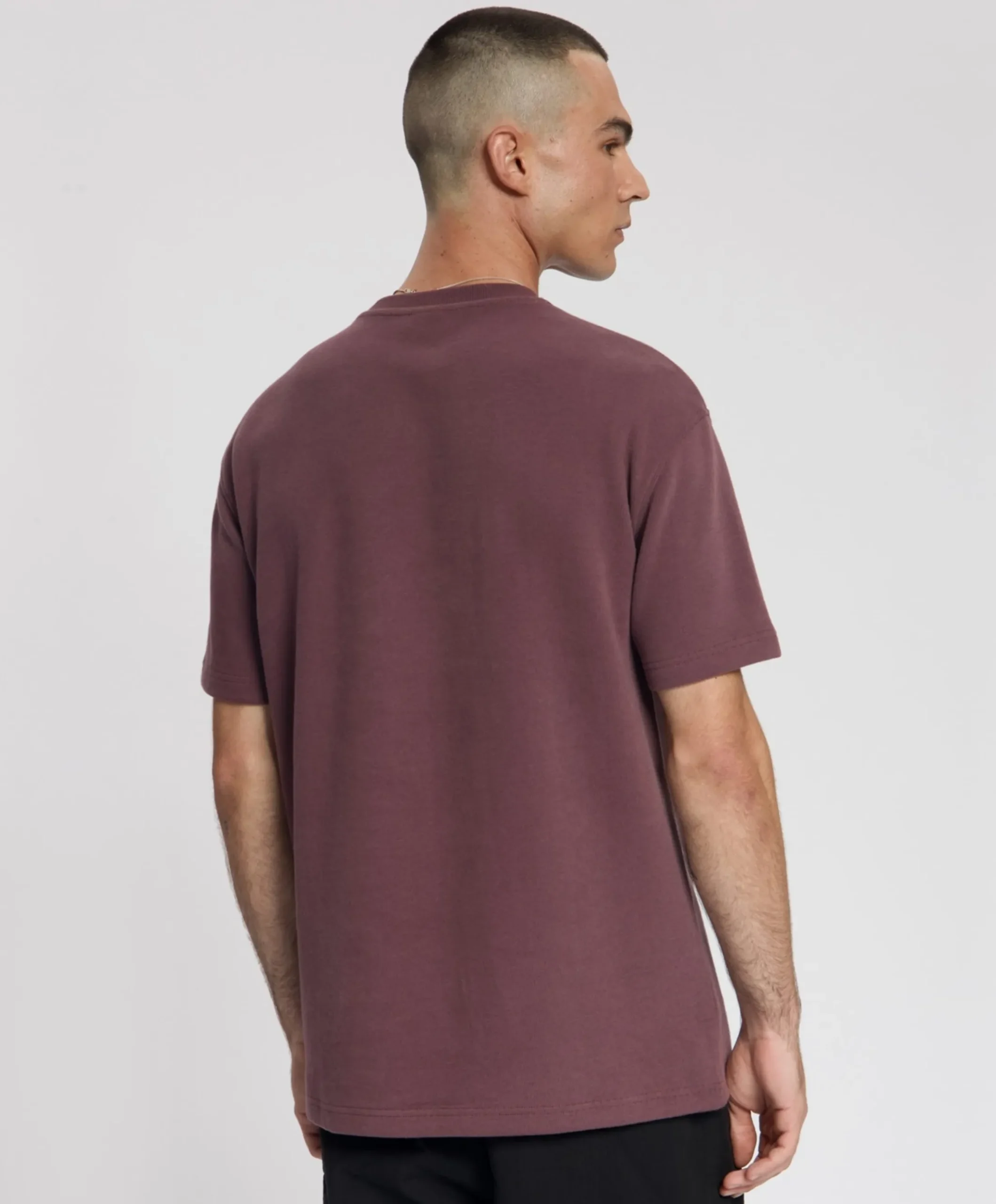 Heren T-shirt paars