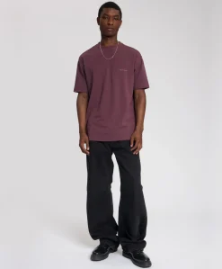 Heren T-shirt paars