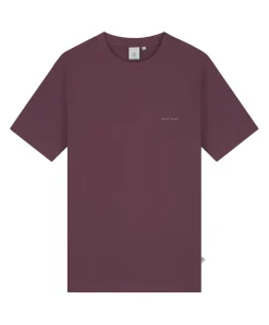 Heren T-shirt paars