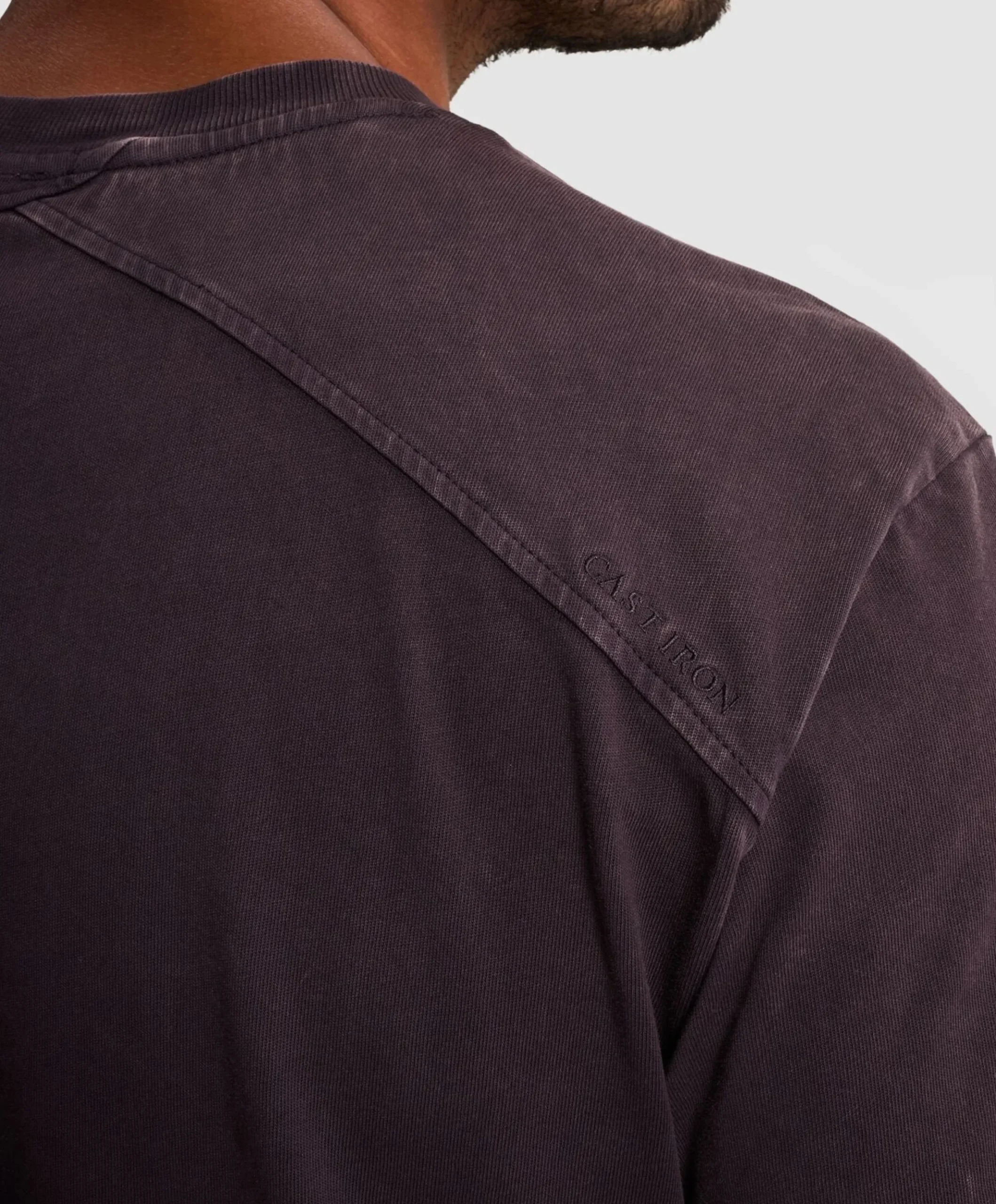 Heren T-shirt paars